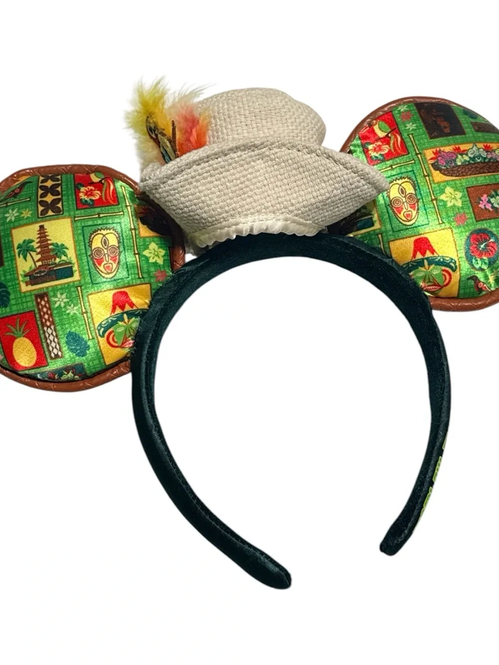 Disney World Enchanted Tiki Room 50th Anniversary Mouse Ears Headband